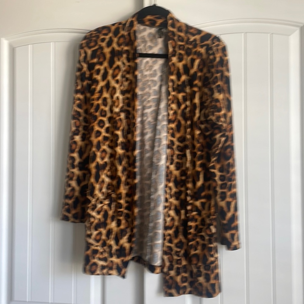 Piphany, Size Small (Piphany size 1), Animal Print black, camel, tan.
